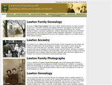 Tablet Screenshot of lawtonsofsaddleworth.com